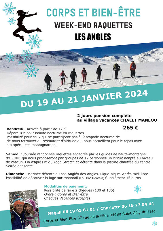 affiche cbe raquette 2024